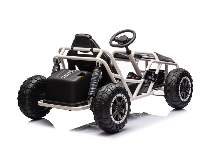 Samochód elektryczny dla dzieci Lean Toys Buggy A8812 24V Czarny (5905991013501) - obraz 12