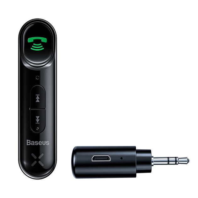 Bluetooth-ресивер Baseus BSBA-02 AUX Wireless Audio Receiver Black - Фото 4 Bluetooth-ресивер Baseus BSBA-02 AUX Wireless Audio Receiver Black - изображение 4