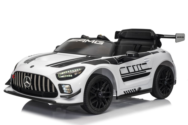 Samochód elektryczny dla dzieci Lean Toys Mercedes AMG GT3 Biały (5905679074329) - obraz 13