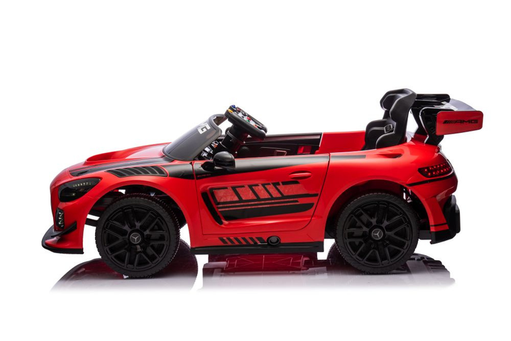 Samochód elektryczny dla dzieci Lean Toys Mercedes AMG GT3 Czerwony (5905679074343) - obraz 11