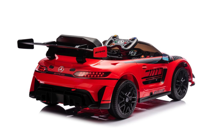 Samochód elektryczny dla dzieci Lean Toys Mercedes AMG GT3 Czerwony (5905679074343) - obraz 13