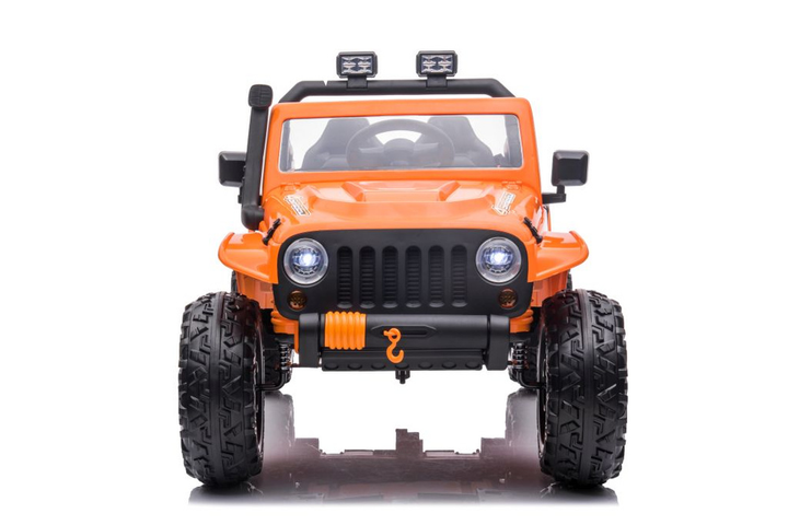 Електромобіль для дітей Lean Toys XB-1118 Оранжевий (5904204750585) - зображення 11