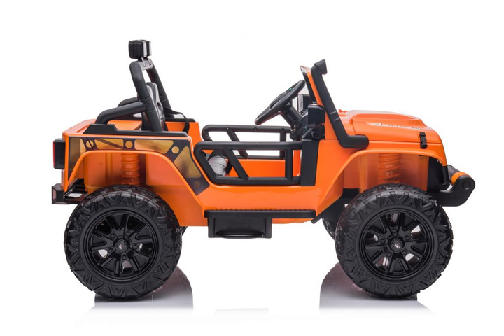 Електромобіль для дітей Lean Toys XB-1118 Оранжевий (5904204750585) - зображення 17