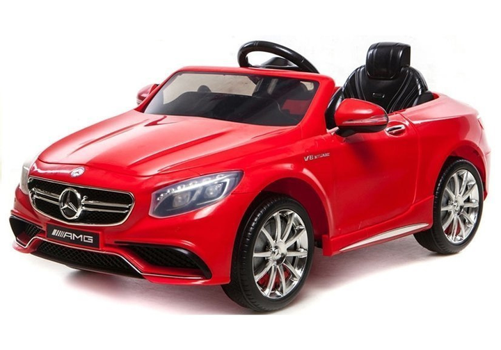 Samochód elektryczny dla dzieci Lean Toys Mercedes S63 AMG Czerwony (5902808152293) - obraz 5