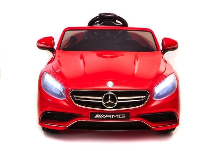Samochód elektryczny dla dzieci Lean Toys Mercedes S63 AMG Czerwony (5902808152293) - obraz 7