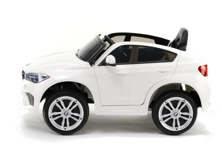 Samochód elektryczny dla dzieci Lean Toys BMW X6 Biały (5902808154822) - obraz 9