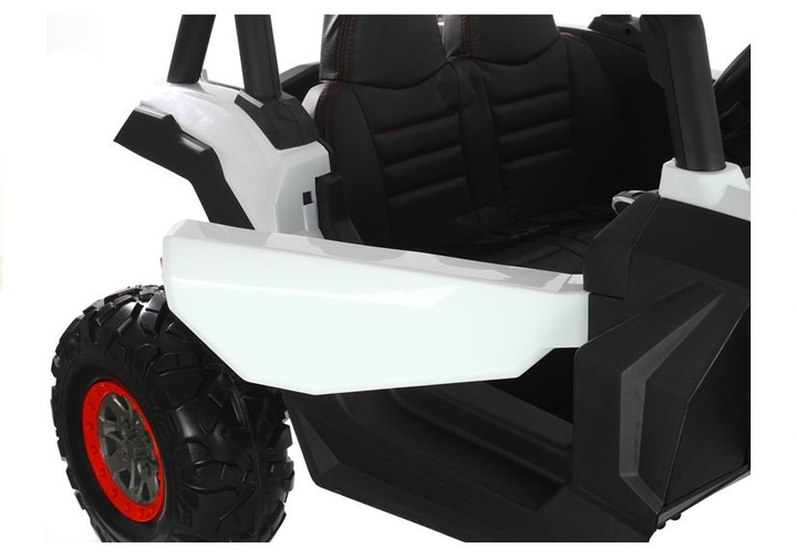 Електромобіль для дітей Lean Toys Jeep XMX603 Білий (5902808152583) - зображення 8