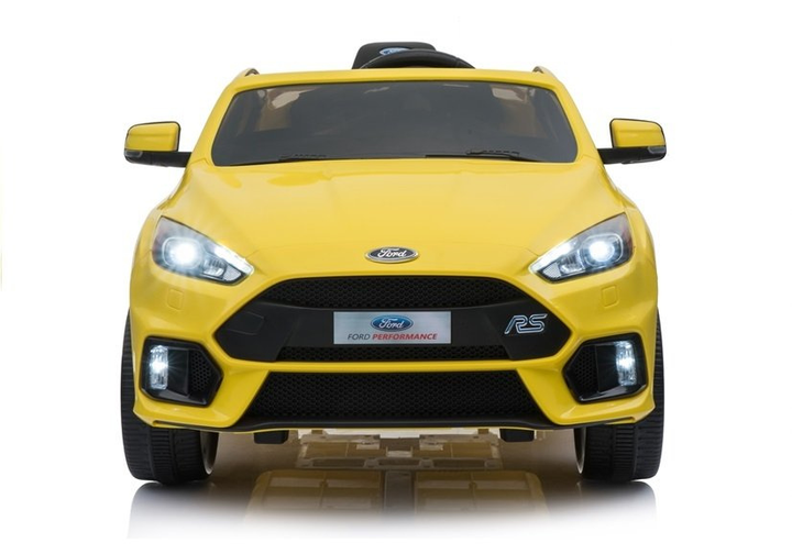 Samochód elektryczny dla dzieci Lean Toys Ford Focus Żółty (5907625580823) - obraz 9