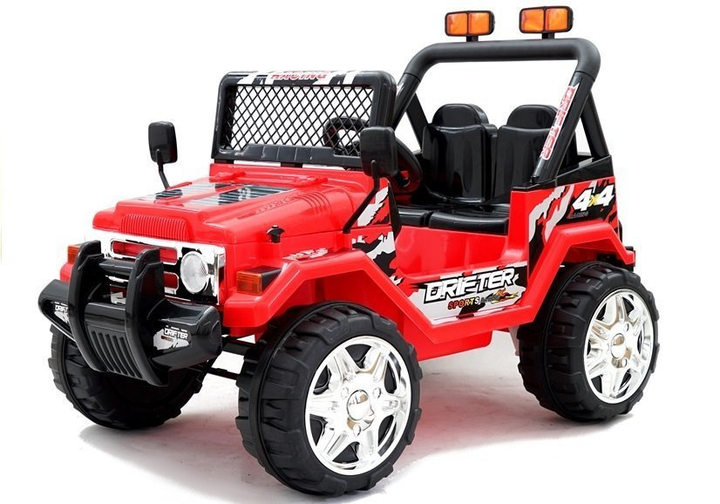 Електромобіль для дітей Lean Toys Jeep Raptor S618 EVA Червоний (5902808153580) - зображення 6