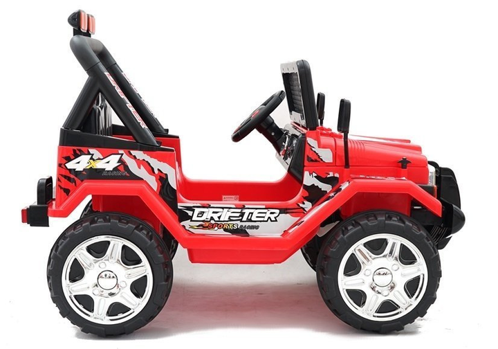 Електромобіль для дітей Lean Toys Jeep Raptor S618 EVA Червоний (5902808153580) - зображення 8