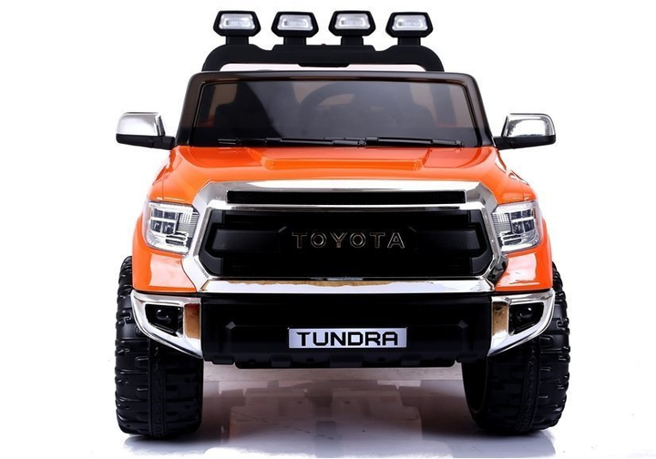 Samochód elektryczny dla dzieci Lean Toys Toyota Tundra Pomarańczowy (5902808158646) - obraz 10