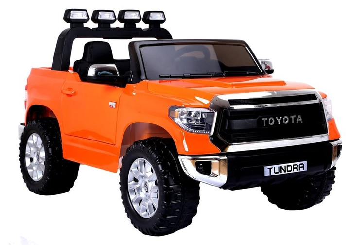 Samochód elektryczny dla dzieci Lean Toys Toyota Tundra Pomarańczowy (5902808158646) - obraz 15