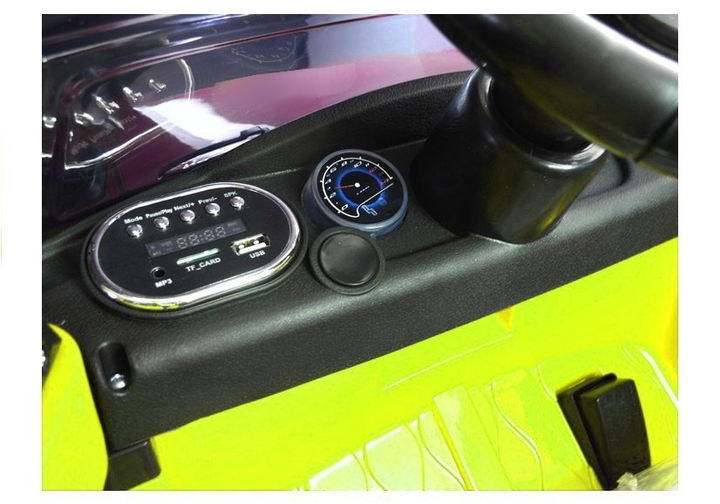 Samochód elektryczny dla dzieci Lean Toys HL1638 Zielony (5902808155034) - obraz 7