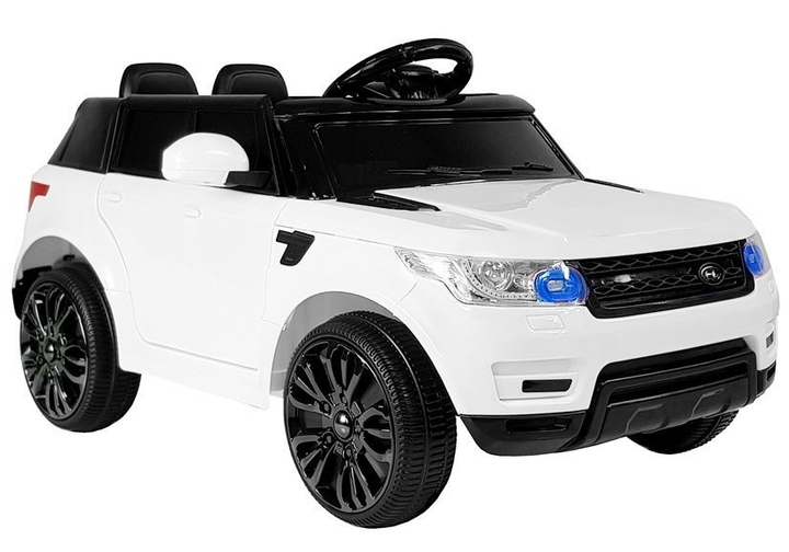 Електромобіль для дітей Lean Toys HL1638 Білий (5902808155058) - зображення 1