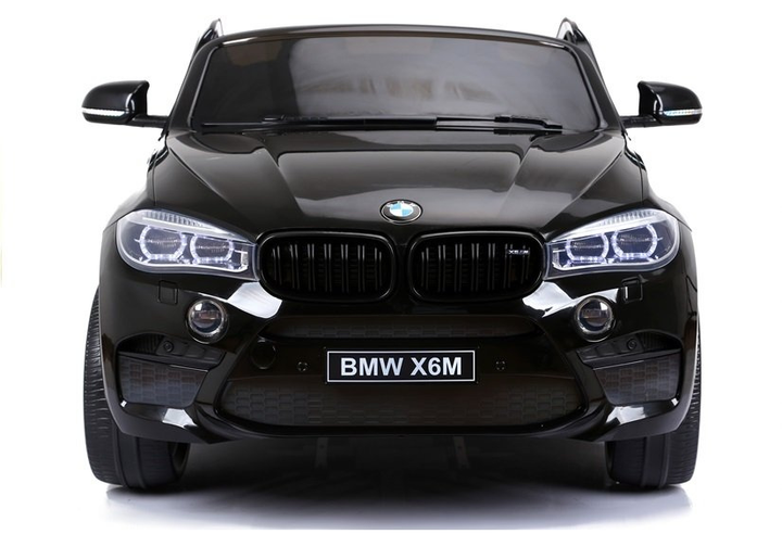 Samochód elektryczny dla dzieci Lean Toys BMW X6M lakierowany Czarny (5902808155201) - obraz 3