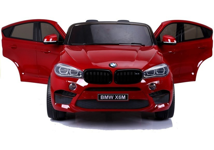 Samochód elektryczny dla dzieci Lean Toys BMW X6M lakierowany Czerwony (5902808155218) - obraz 7