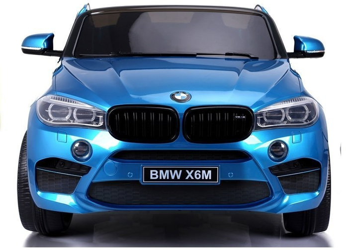 Samochód elektryczny dla dzieci Lean Toys BMW X6M lakierowany Niebieski (5902808155225) - obraz 10