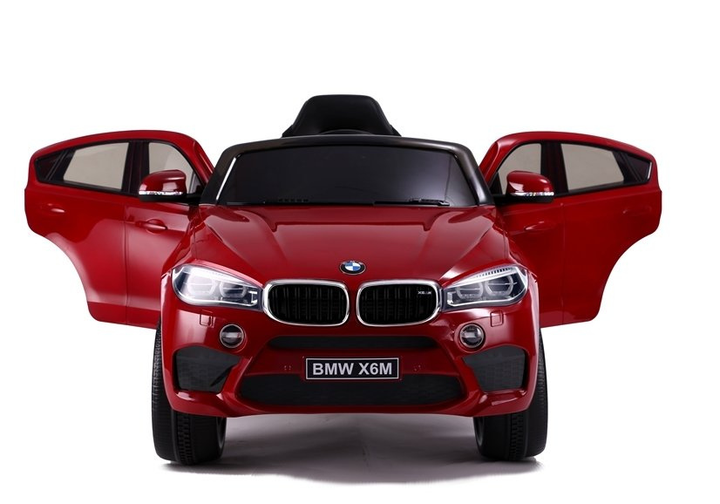 Електромобіль для дітей Lean Toys BMW X6 лакований Червоний (5902808157052) - зображення 6