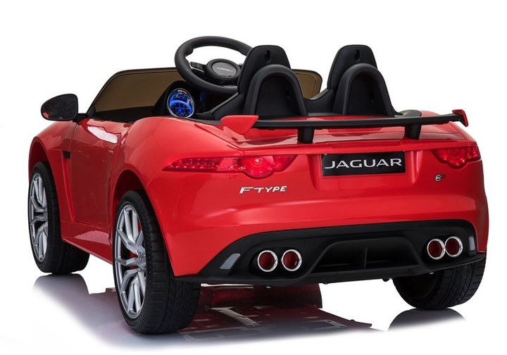Електромобіль для дітей Lean Toys Jaguar F-Type лакований Червоний (5902808157687) - зображення 8