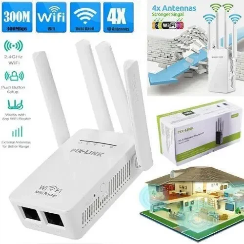 Усилитель сигнала ретранслятор wifi WR-02 - Фото 4 Усилитель сигнала ретранслятор wifi WR-02 - изображение 4