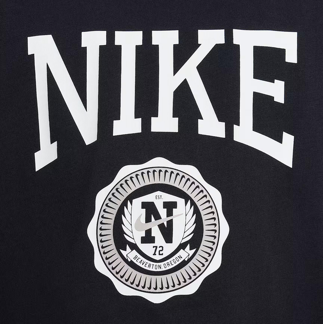 Підліткова футболка для дівчинки Nike G Nsw Tee Graphic Star HM6303-010 158-170 XL Чорна (197602734157) - зображення 5