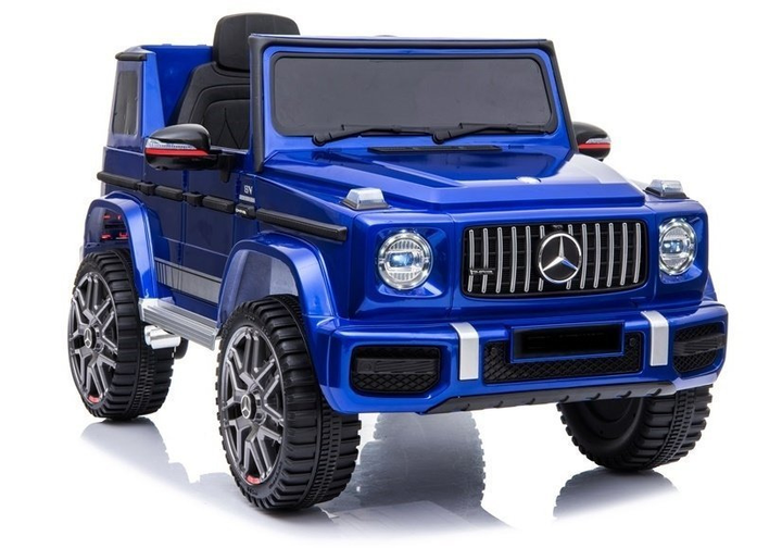 Samochód elektryczny dla dzieci Lean Toys Mercedes G63 AMG lakierowany Niebieski (5902808158929) - obraz 6