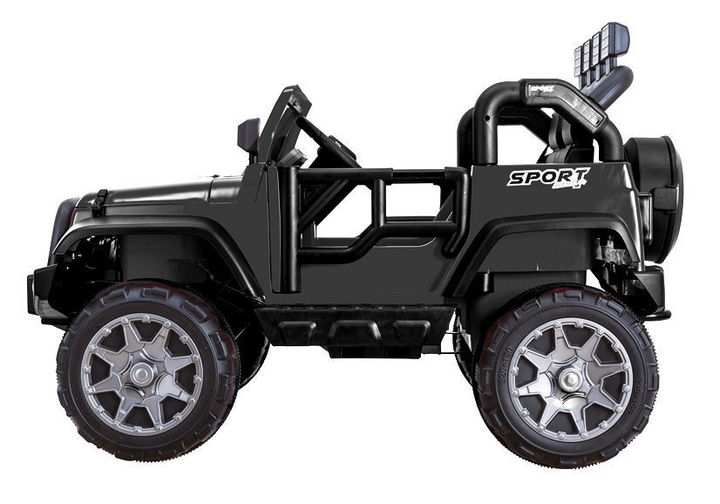 Samochód elektryczny dla dzieci Lean Toys Jeep HP012 Czarny (5902808159414) - obraz 7
