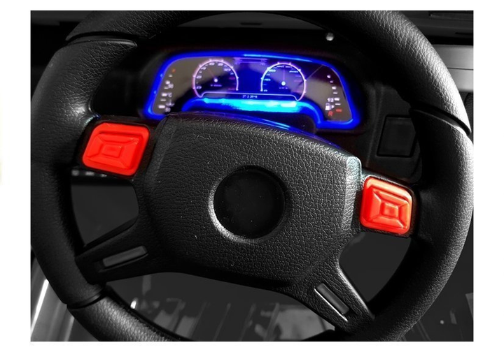 Samochód elektryczny dla dzieci Lean Toys Jeep HP012 Czarny (5902808159414) - obraz 10