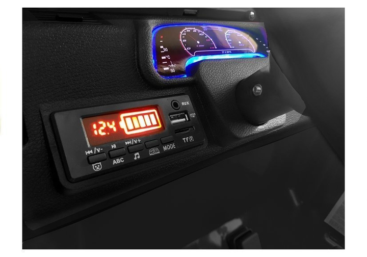 Samochód elektryczny dla dzieci Lean Toys Jeep HP012 Czarny (5902808159414) - obraz 18