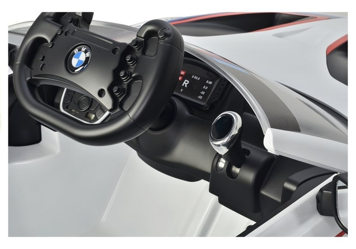 Samochód elektryczny dla dzieci Lean Toys BMW M6 GT3 Biały (5902808159452) - obraz 19