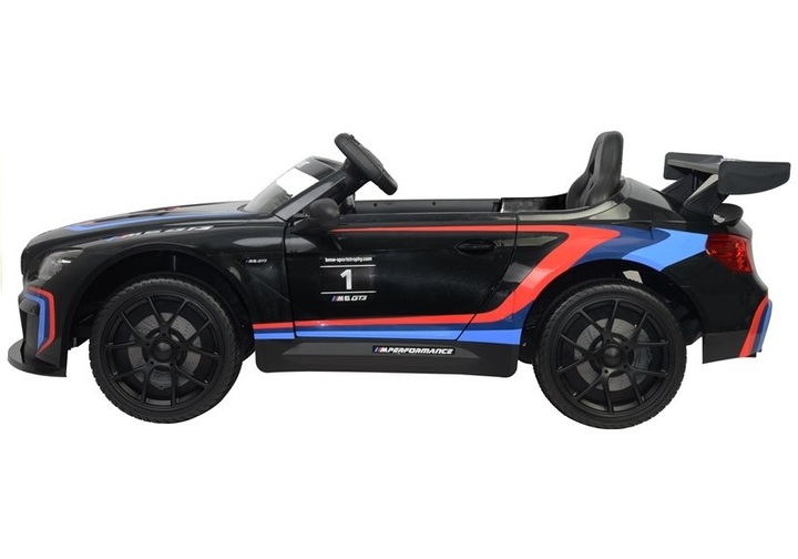 Електромобіль для дітей Lean Toys BMW M6 GT3 Чорний (5902808159469) - зображення 17