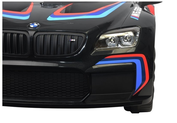 Електромобіль для дітей Lean Toys BMW M6 GT3 Чорний (5902808159469) - зображення 18