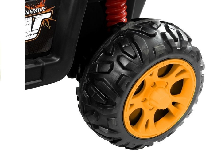 Samochód elektryczny dla dzieci Lean Toys HL2188 Pomarańczowy (5907625581011) - obraz 9