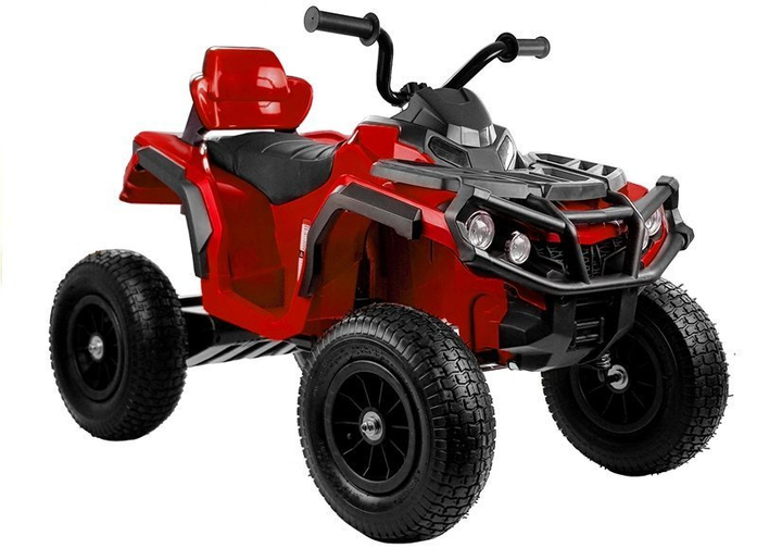 Квадроцикл електричний для дітей Lean Toys BDM0906 Червоний (5907625581110) - зображення 1