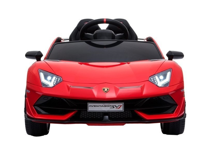 Samochód elektryczny dla dzieci Lean Toys Lamborghini Aventador Czerwony (5907625581158) - obraz 2