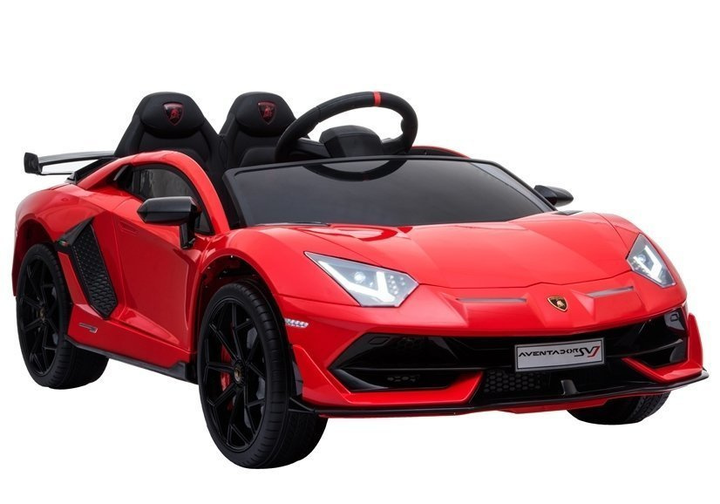Samochód elektryczny dla dzieci Lean Toys Lamborghini Aventador Czerwony (5907625581158) - obraz 8