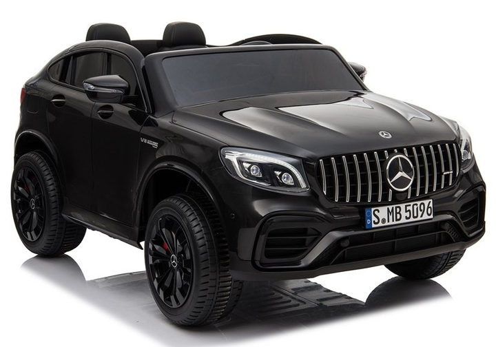 Електромобіль для дітей Lean Toys Mercedes GLC 63S лакований Чорний (5907625581226) - зображення 1