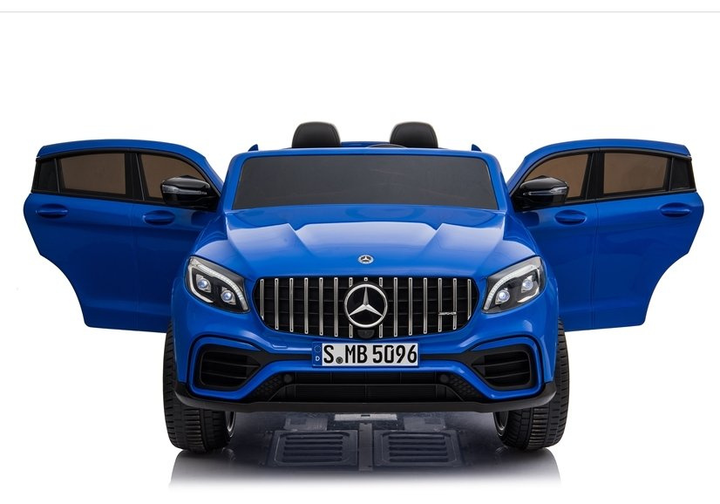 Електромобіль для дітей Lean Toys Mercedes GLC 63S лакований Синій (5907625581240) - зображення 4