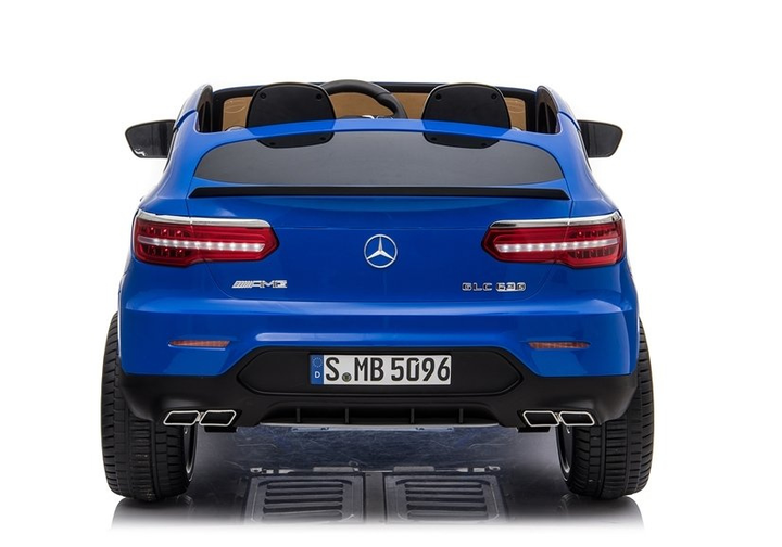 Samochód elektryczny dla dzieci Lean Toys Mercedes GLC 63S MP4 lakierowany Niebieski (5907625581264) - obraz 6
