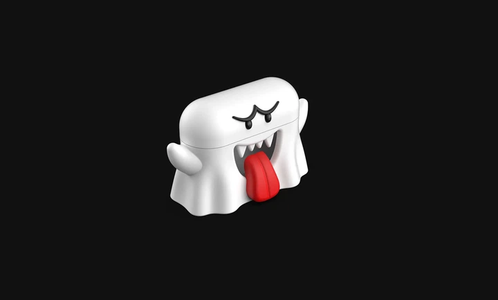 Ексклюзивний чохол для навушників у стилі Boo із Super Mario. Aivory - зображення 2