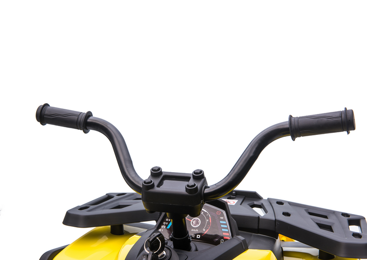 Quad elektryczny dla dzieci Lean Toys XMX607 Żółty (5907625581370) - obraz 4