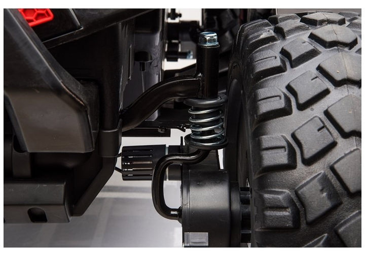 Електромобіль для дітей Lean Toys SX1928 4x4 лакований Чорний (5908275992660) - зображення 6