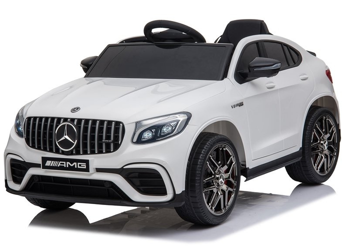 Samochód elektryczny dla dzieci Lean Toys Mercedes GLC 63S QLS-5688 4x4 Biały (5908275992615) - obraz 3