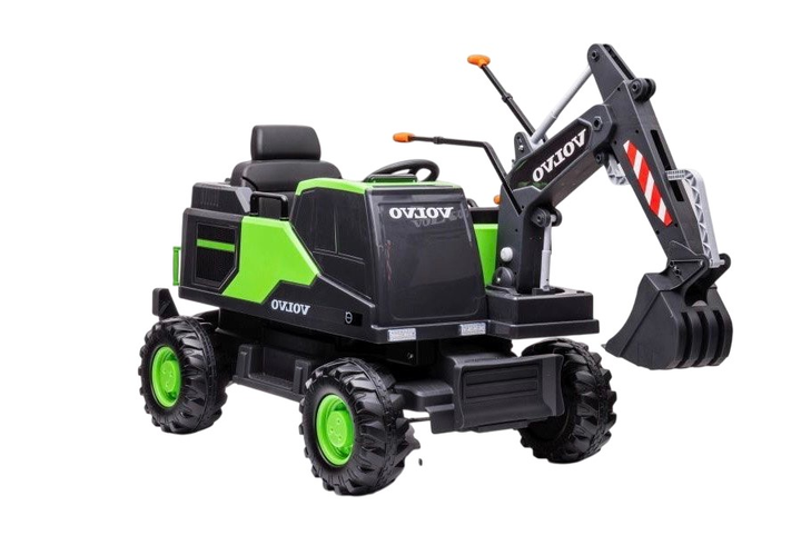 Екскаватор на акумуляторі Lean Toys Volvo DK-VE888 Зелений (5904665994467) - зображення 1