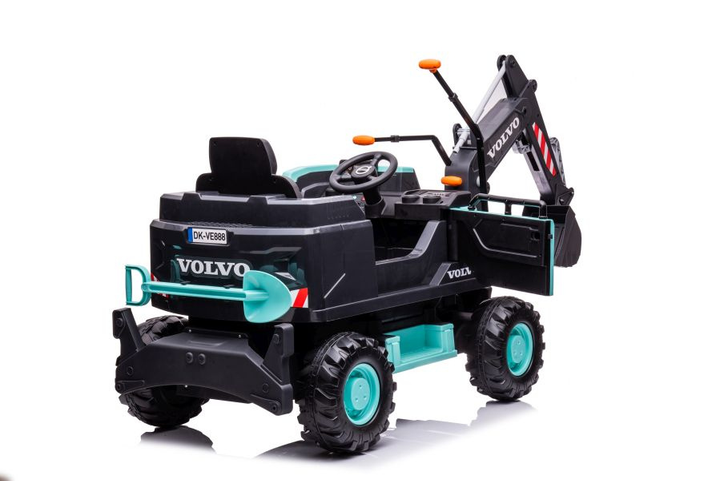 Koparka na akumulator Lean Toys Volvo DK-VE888 Niebieska (5904665994450) - obraz 5