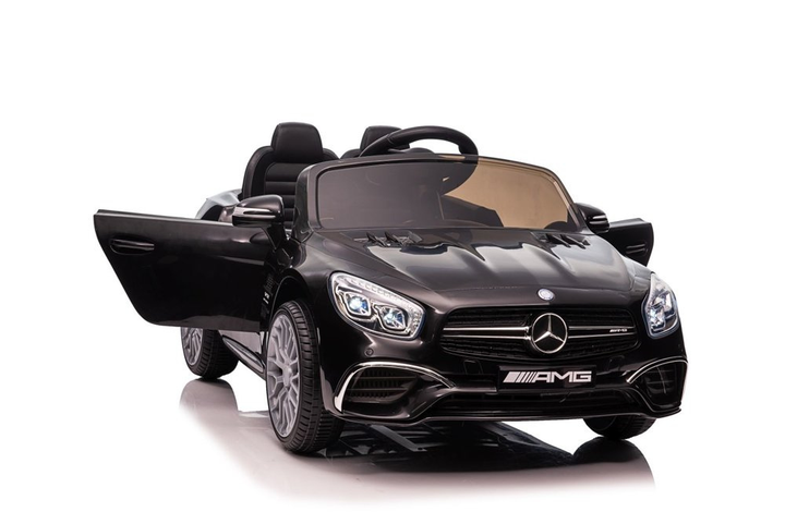 Samochód elektryczny dla dzieci Lean Toys Mercedes SL65 S lakierowany Czarny (5907625581707) - obraz 6