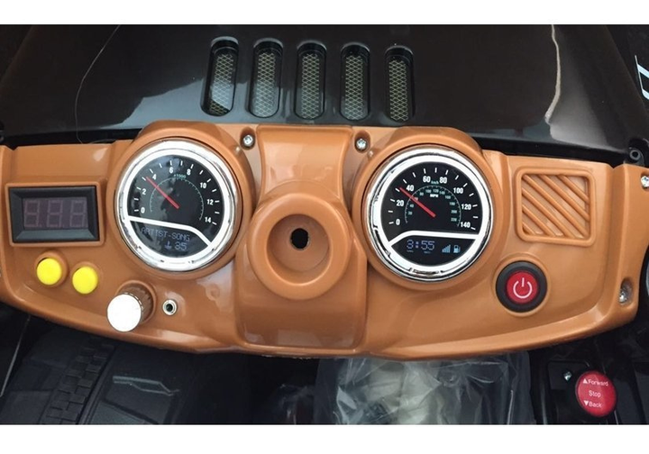 Електромобіль для дітей Lean Toys Jeep JJ245 Чорний (5907625581875) - зображення 9