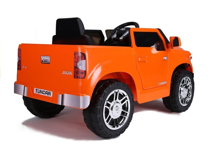 Електромобіль для дітей Lean Toys Toyota Tundra JJ2125 лакований Оранжевий (5907625582674) - зображення 4