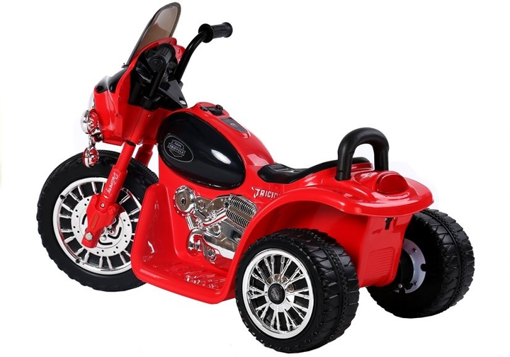 Motocykl elektryczny dla dzieci Lean Toys JT568 Czerwony (5907625581974) - obraz 10