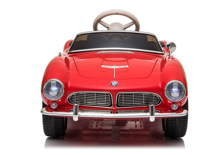 Samochód elektryczny dla dzieci Lean Toys BMW Retro lakierowany Czerwony (5907625583282) - obraz 11